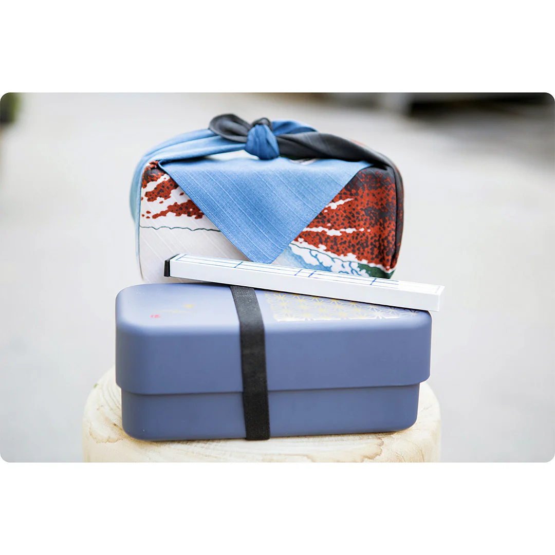 Bento Box Nori Bleu Mat, 950ml - Image 3