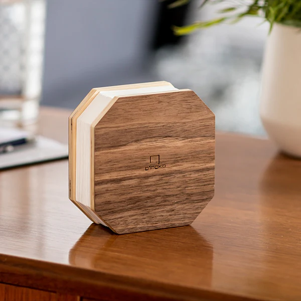 Smart Accordion - Lampe Accordéon, Noyer - Image 9