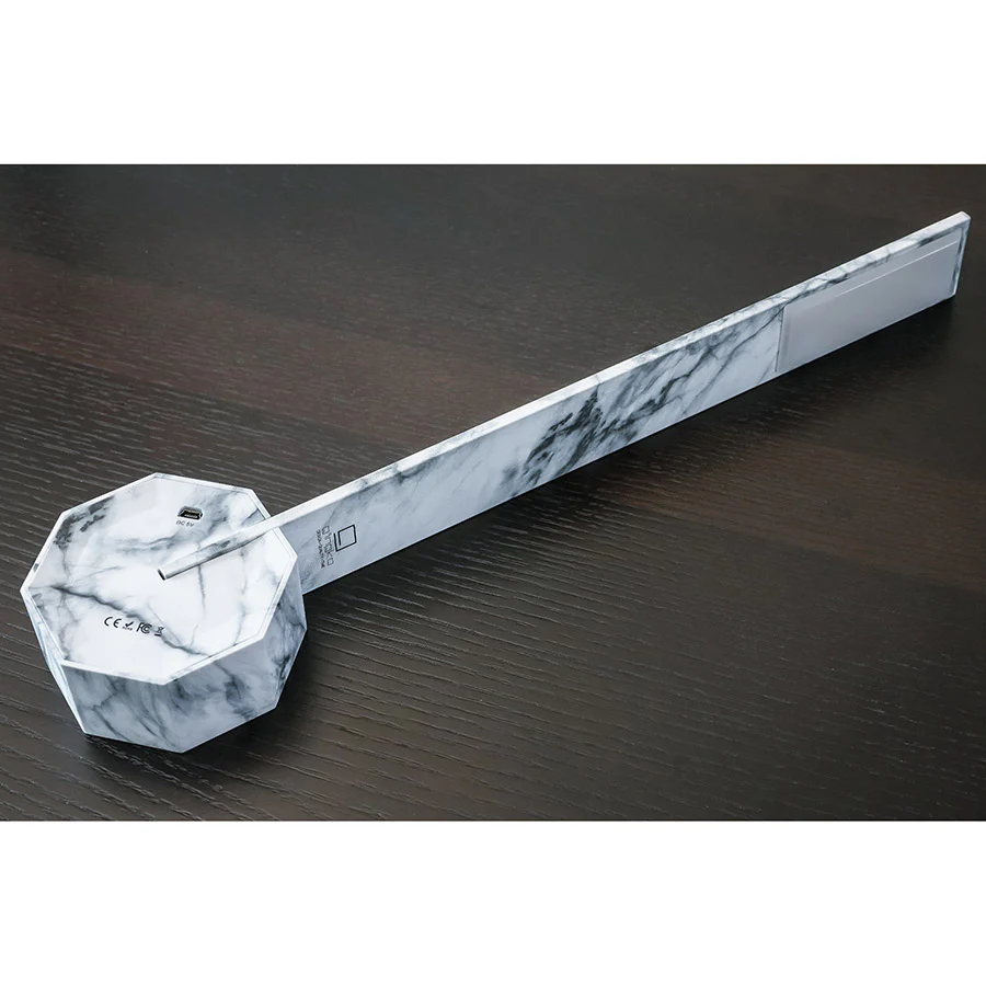 Lampe Octagon One Portable - Marbré Blanc - Image 5