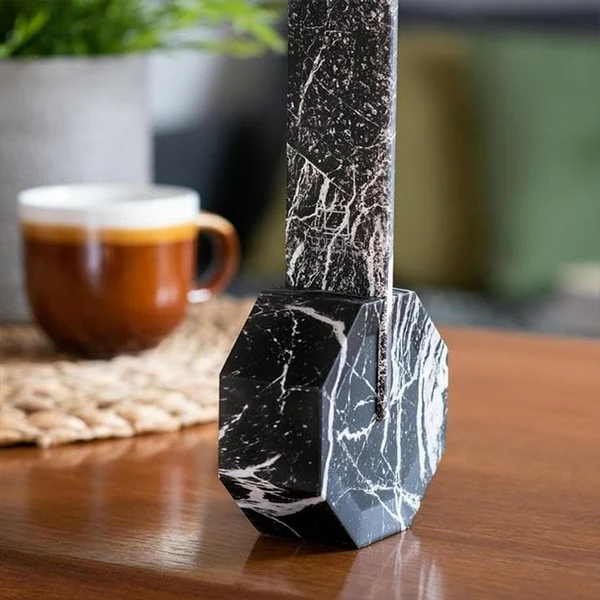 Lampe Octagon One Portable - Marbré Noir - Image 5