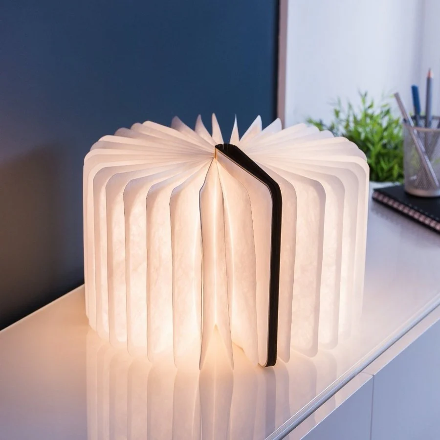 Smart Book Light - Lampe Livre Lumière, Noyer (Mini) - Image 3