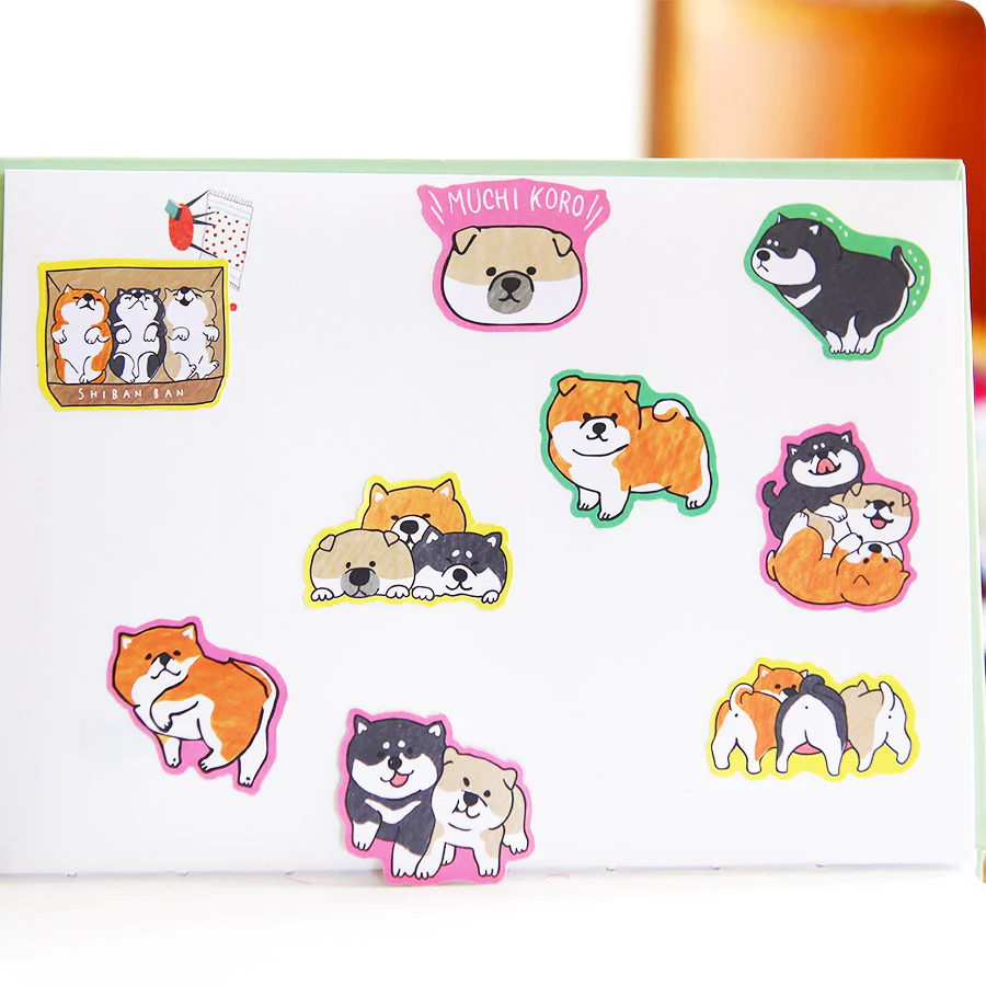 Stickers Box Baby Shiba - Image 3