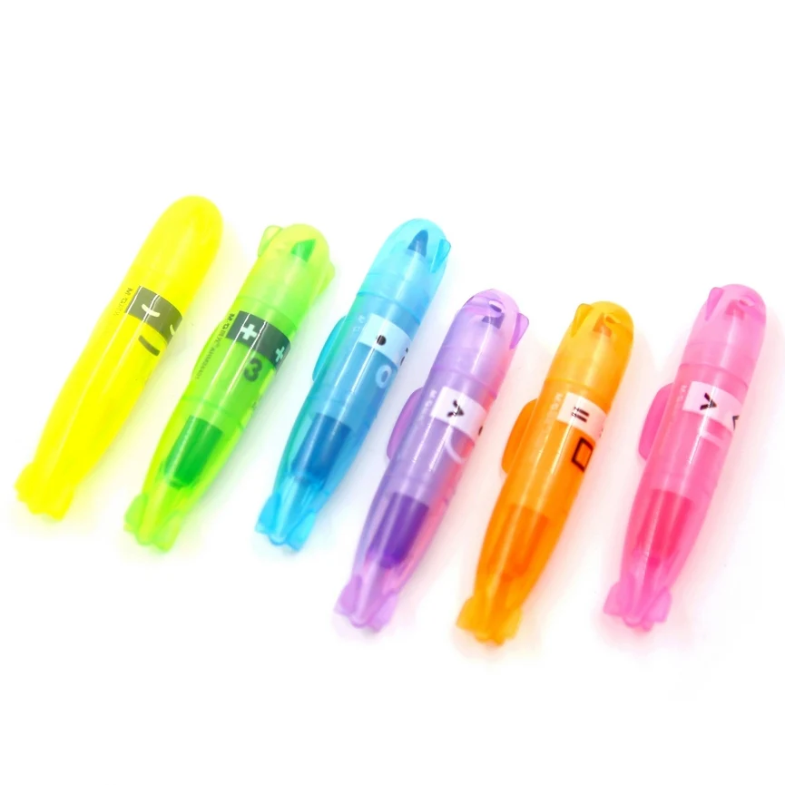 KIT SURLIGNEURS 6 COULEURS - EMOJI FACE - Image 3